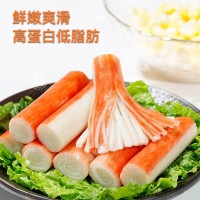 低碳水低脂潮汕蟹柳棒手撕蟹棒关东煮麻辣烫火锅食材商用贴牌定制