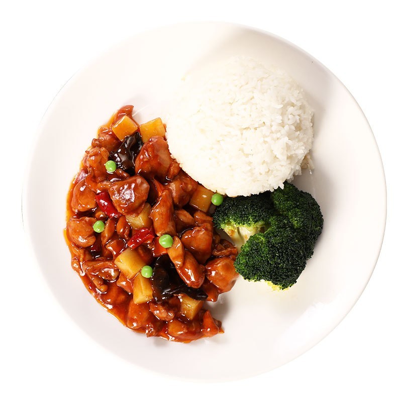 方便食品料理包红烧鸡块220g袋外卖快冷冻中餐菜肴包商用图2