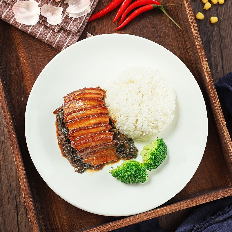 料理包梅菜扣肉180g冷冻盖浇饭外卖速食半成品菜速冻图2