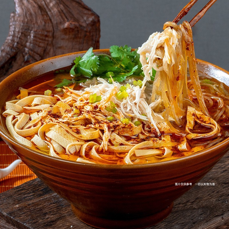 橘生南鸡丝汤料理包商用快餐外卖半成品菜预制菜家用加热即食便当图3