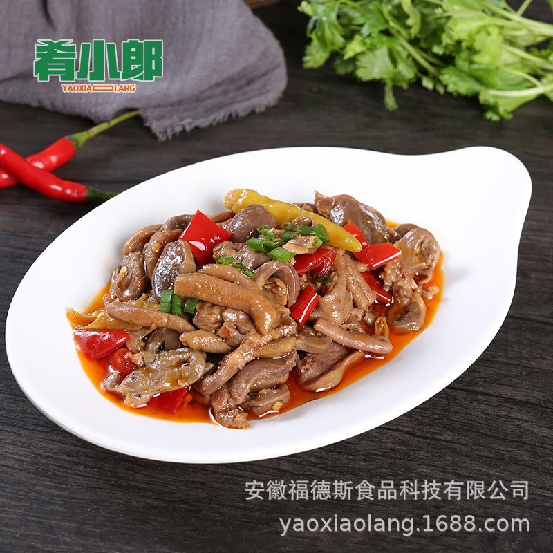 香辣鸡杂200g料理包盖浇饭半成品菜速食商用方便菜肴包图3