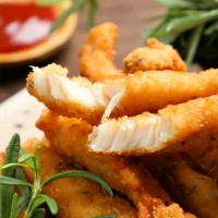 代加工定制鸡柳油炸无骨鸡柳鸡排汉堡店炸鸡外卖半成品小吃摆摊