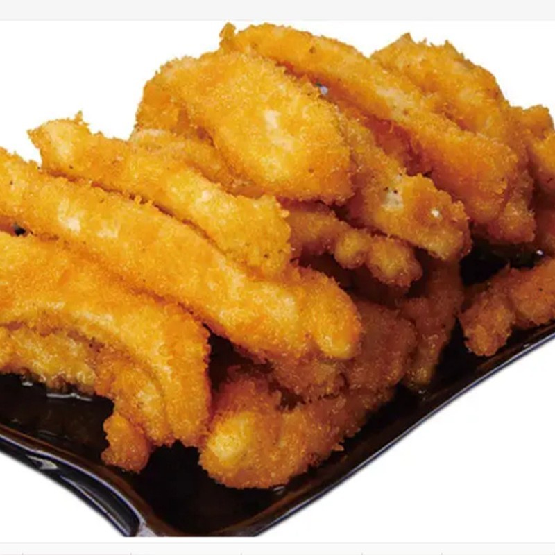代加工定制鸡柳油炸无骨鸡柳鸡排汉堡店炸鸡外卖半成品小吃摆摊图2