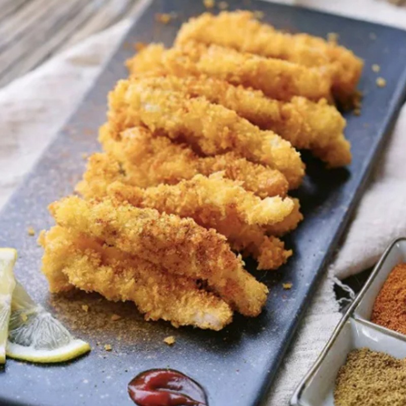 代加工定制鸡柳油炸无骨鸡柳鸡排汉堡店炸鸡外卖半成品小吃摆摊图3