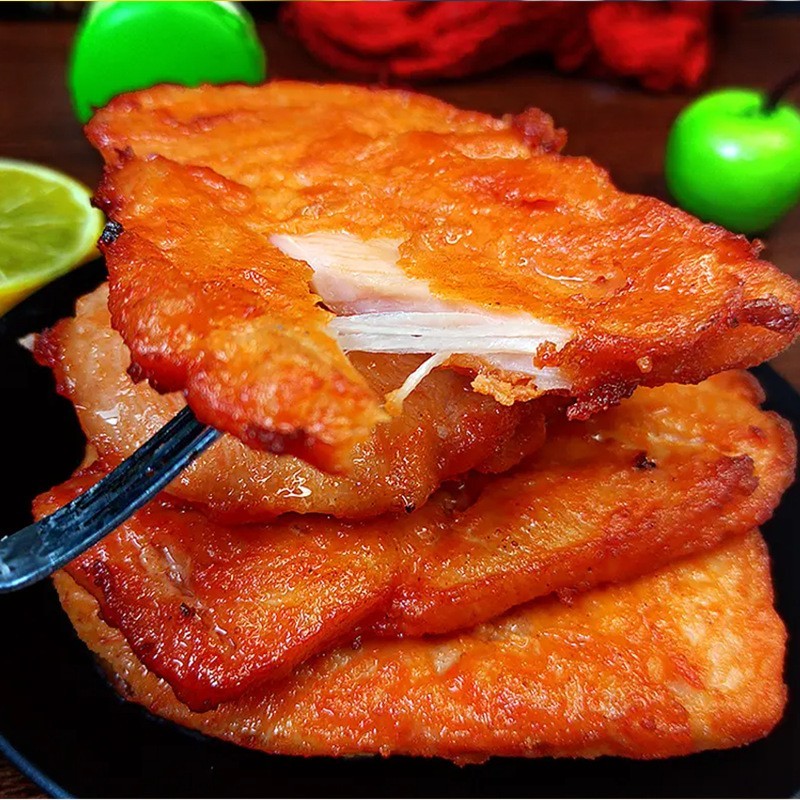 支持定制加工奥尔良腿排冷冻油炸半成品小吃外卖快餐图4