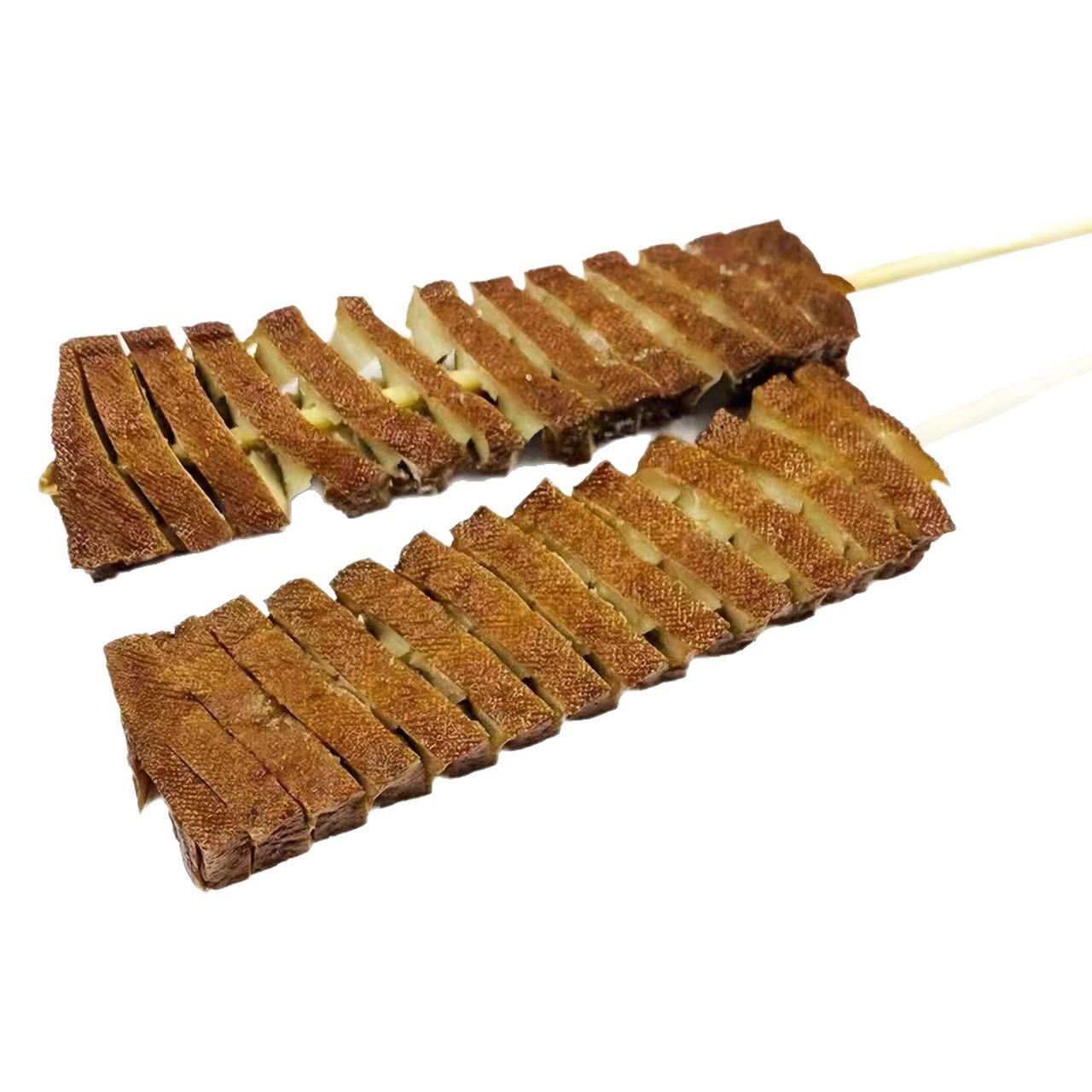 鲜卤香干武冈香干串油炸串烧烤商用半成品食材豆腐串兰花串20串图3