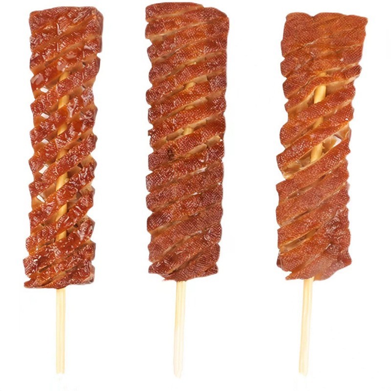 鲜卤香干武冈香干串油炸串烧烤商用半成品食材豆腐串兰花串20串图4