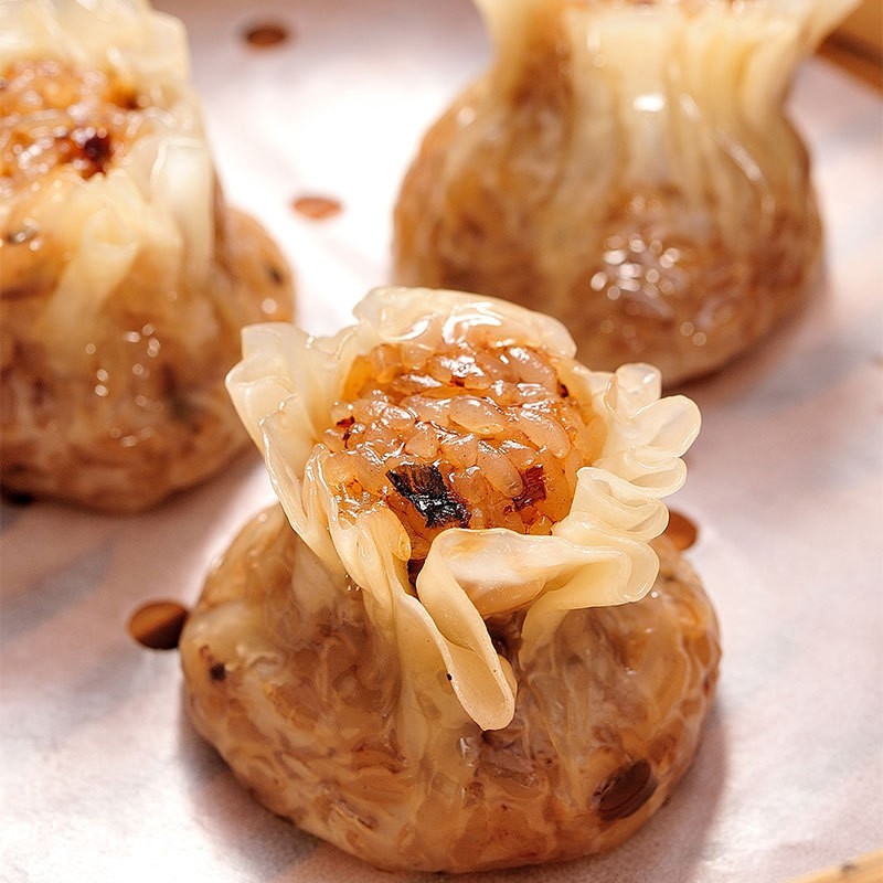 烧麦猪肉香菇糯米烧麦整箱冷冻半成品厂家直销加工定制图2