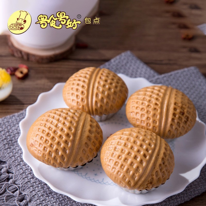 核桃包540克营养早餐广式点心包点广式点心速冻包子加工定制图2