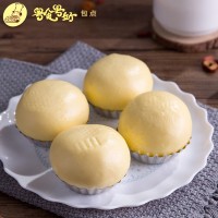 流沙包学生营养早餐速冻面点冷冻包子可口早餐包早茶