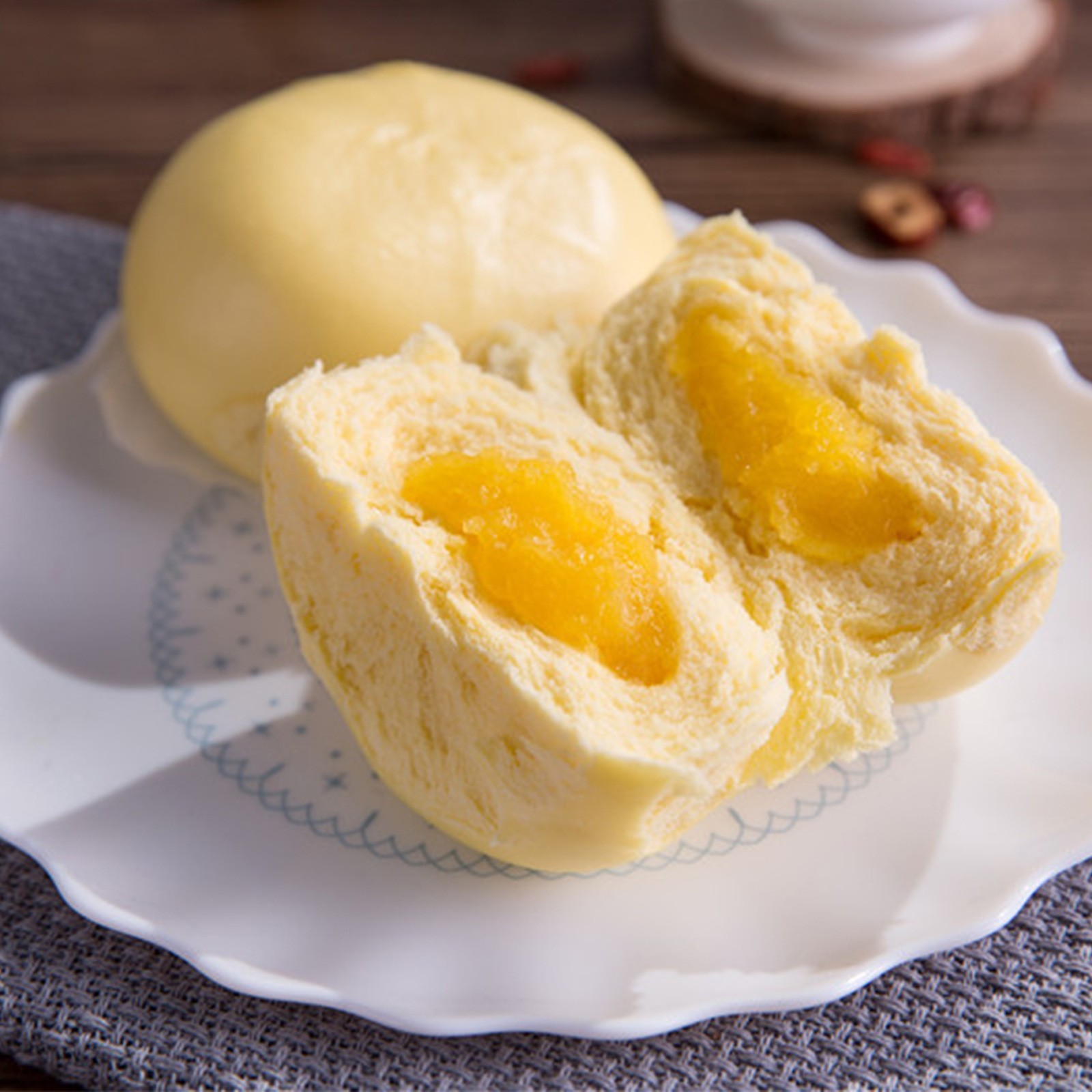 流沙包学生营养早餐速冻面点冷冻包子可口早餐包早茶图4