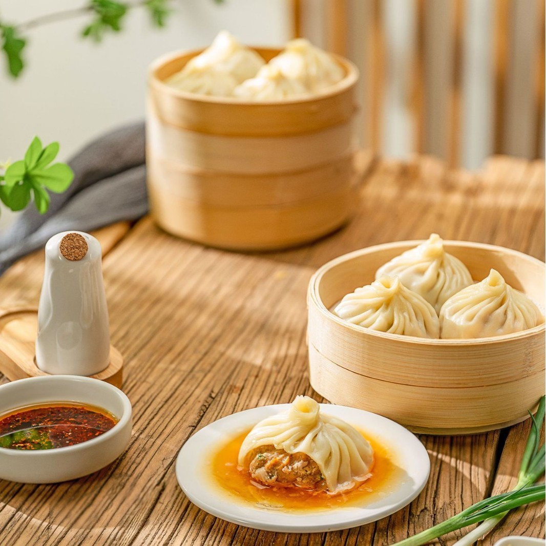 小笼汤包加工定制 鲜肉灌汤早餐半成品工厂支持OEM图4