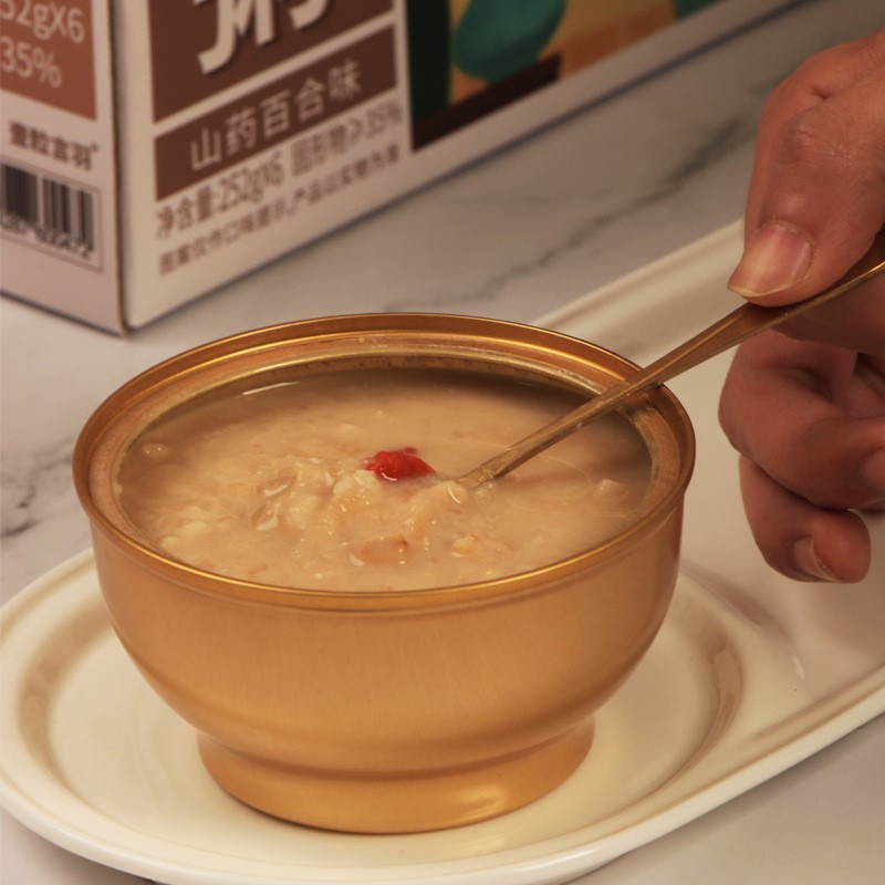 媄姈粥山药百合味 代餐速食源头工厂早餐粥方便粥oem/odm