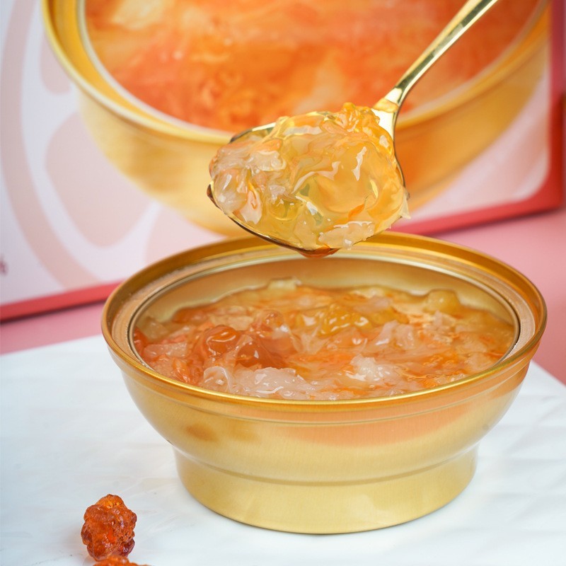 西柚白茶桃胶可定制即食桃胶羹 代餐早餐广式甜品营养粥ODM/OEM图4