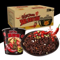 魔鬼椒面魔鬼拌面断魂方便面泡面火鸡面变态桶装辣6杯