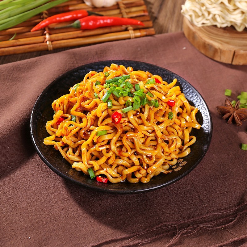 葱油拌面火鸡面炸酱面咸蛋黄面速食面泡面拌面方便面图2