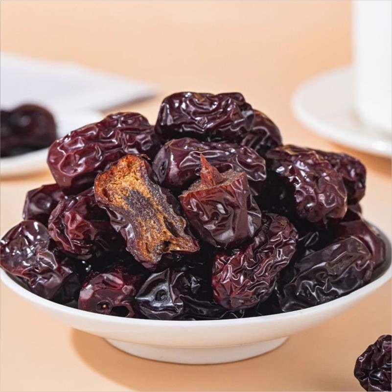 三蒸三晒红枣新疆灰枣熟枣软糯香甜健康营养休闲零食厂家可代工图4