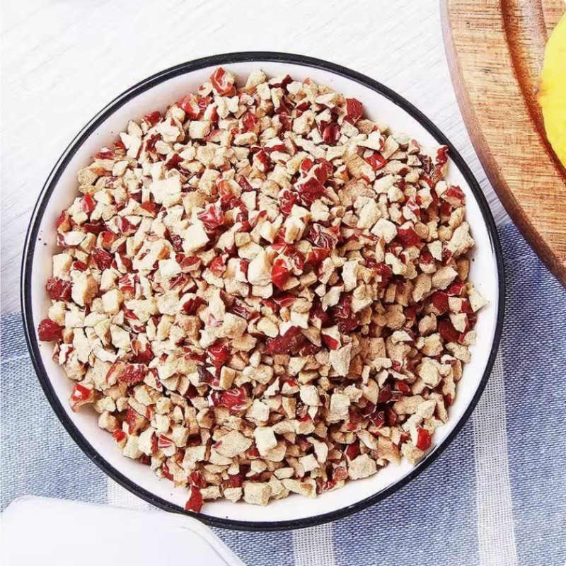 新疆灰枣红枣粒面点烘焙原料红枣丁干湿枣粒大小水分定制工厂图3