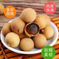 贴牌莆田桂圆干AA龙眼干批发 泡水果干零食原味原色无熏硫龙眼干