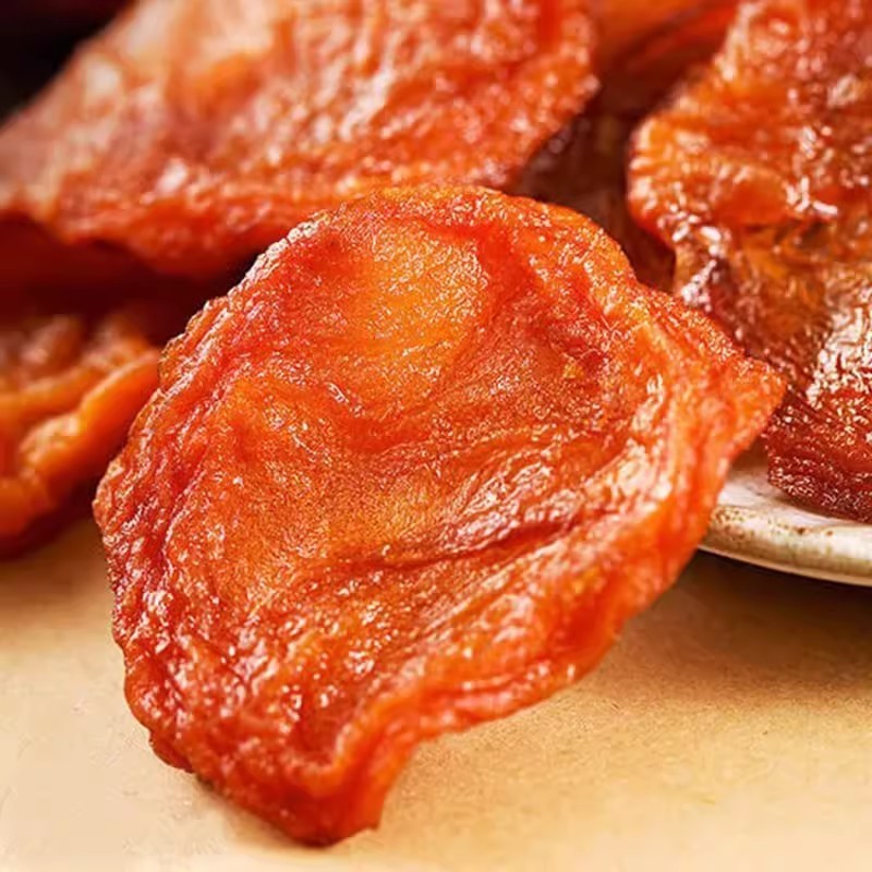 贴牌倒蒸苹果干三蒸三晒0蔗糖果干 袋装香甜软糯倒蒸冰糖心苹果干图2