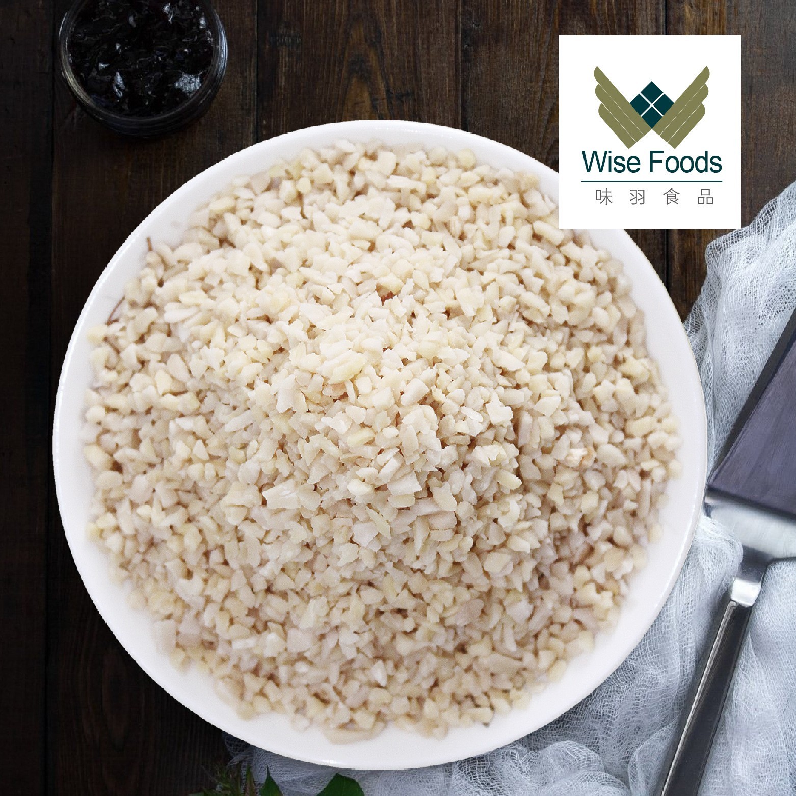 原味带皮巴旦木碎去皮扁桃仁碎 坚果碎面包蛋糕坚果脆带皮巴旦木图2