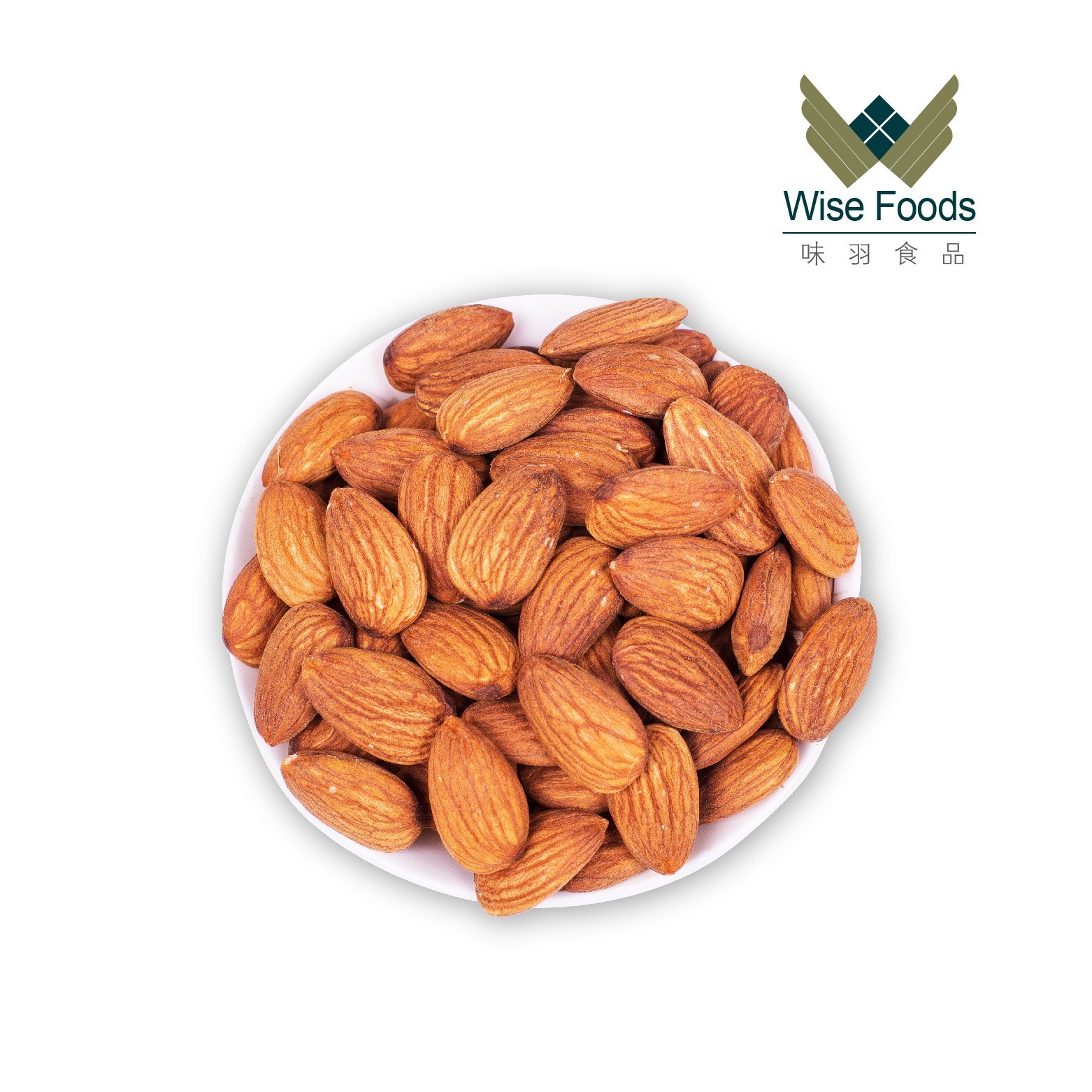 巴旦木仁原味熟料扁桃仁 干果零食坚果炒货散装杏仁奶枣用巴旦木图2
