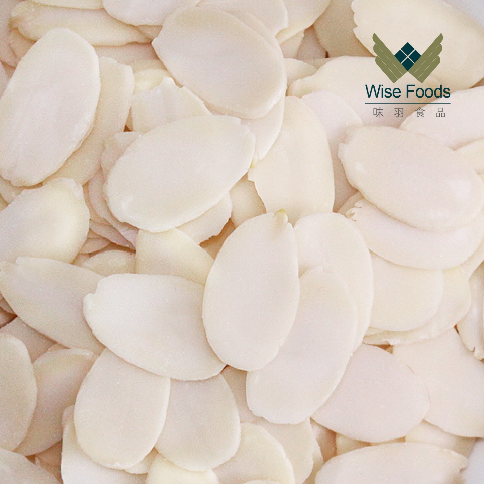 可定制纯非杏仁片扁桃仁片 去皮巴旦木片糯米船烘焙原料巴旦木片图4