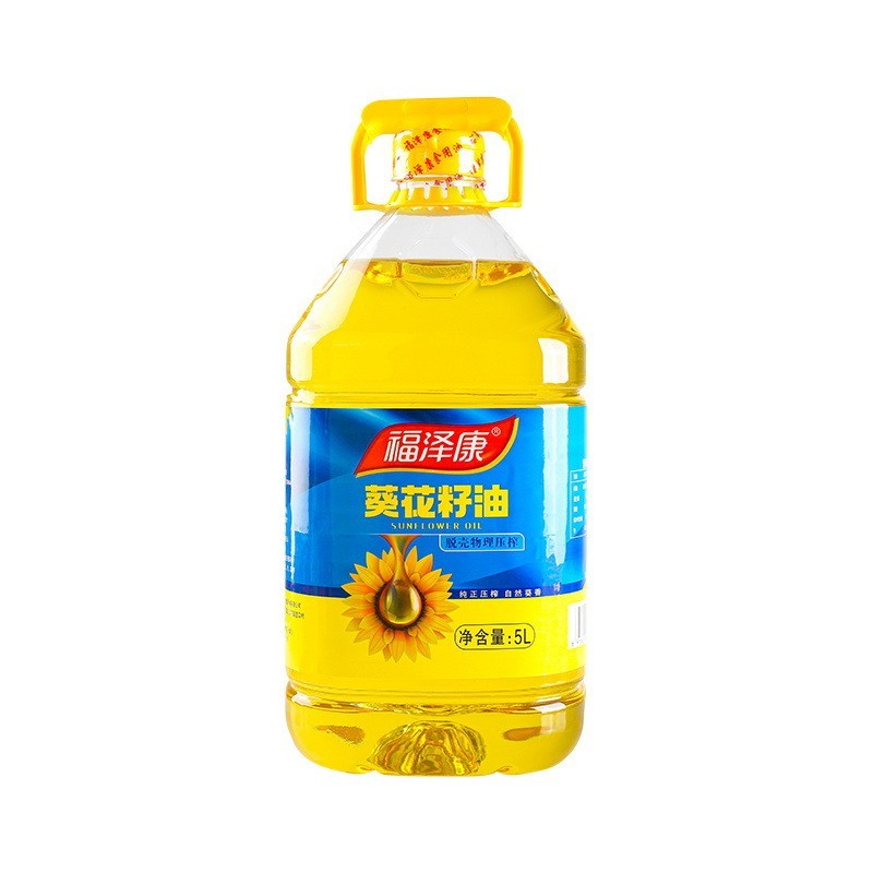 5L压榨纯正一级葵花籽油 食用油定制 厂家代加工贴牌图3