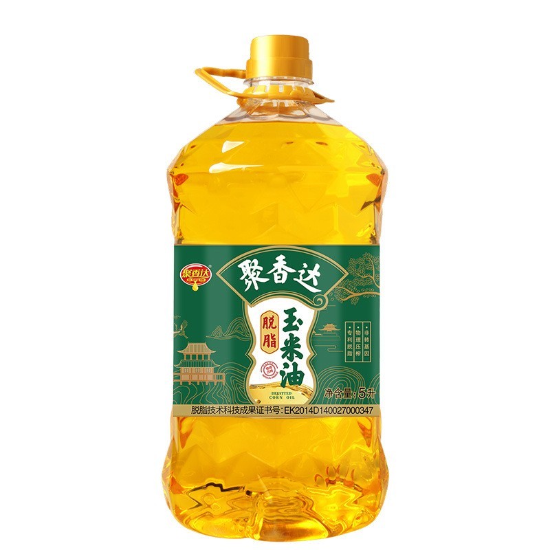 脱脂玉米油5L压榨一级食用油源头厂家图2