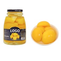 出口蒙古国贴牌代工660g大罐黄桃罐头源头工厂水果罐头跨境货源