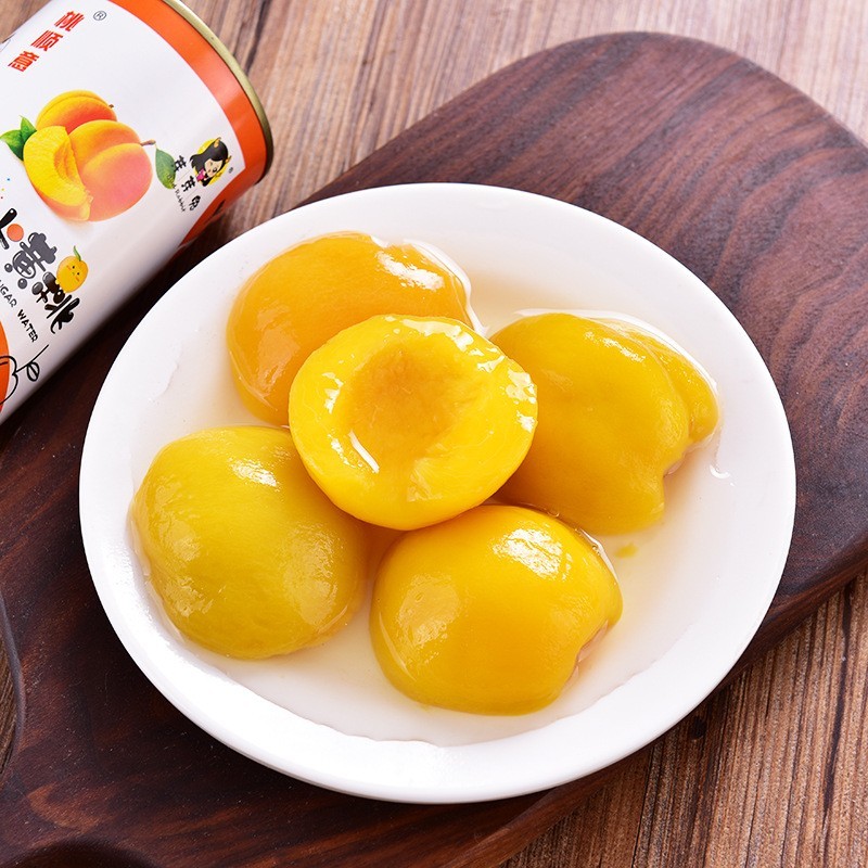 砀山黄桃罐头6罐X425g整箱包邮新鲜水果黄桃罐头烘焙餐饮水果捞图3