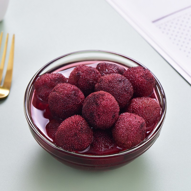 杨梅罐头6罐X425g整箱新鲜糖水午后水果罐头图3