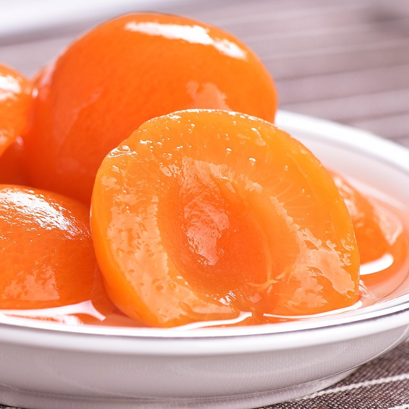 糖水杏6罐X425g整箱糖水午后水果罐头水果捞餐饮零食罐装特产图3