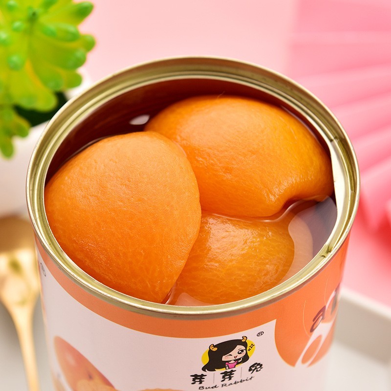 糖水杏6罐X425g整箱糖水午后水果罐头水果捞餐饮零食罐装特产图4