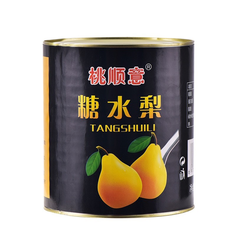 梨子罐头大瓶3公斤商用大罐装3kg新鲜水果图3
