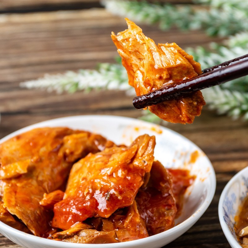 金枪鱼罐头定制即食大连海鲜海鲜罐头贴牌代加工厂OEM水产罐头图2