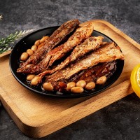 定制五香黄花鱼罐头即食下饭菜电视购物鱼罐头贴牌代加工厂OEM