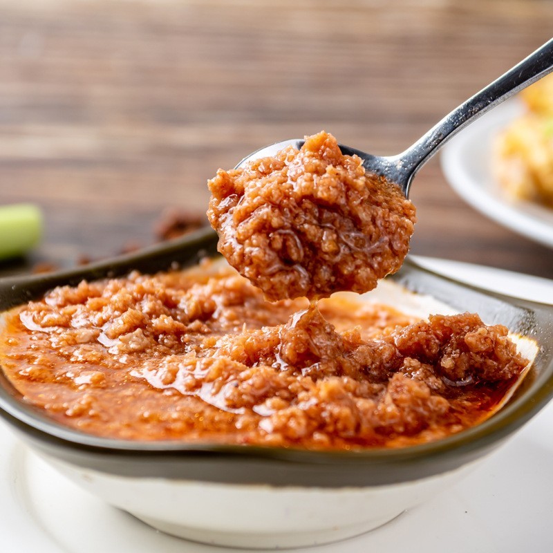 定制大连南极磷虾酱商用OEM贴牌订制海鲜酱即食虾酱食品代加工厂图3