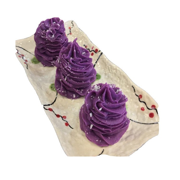 原味紫薯泥,婴儿辅食原料健康,新鲜原味紫薯泥图4