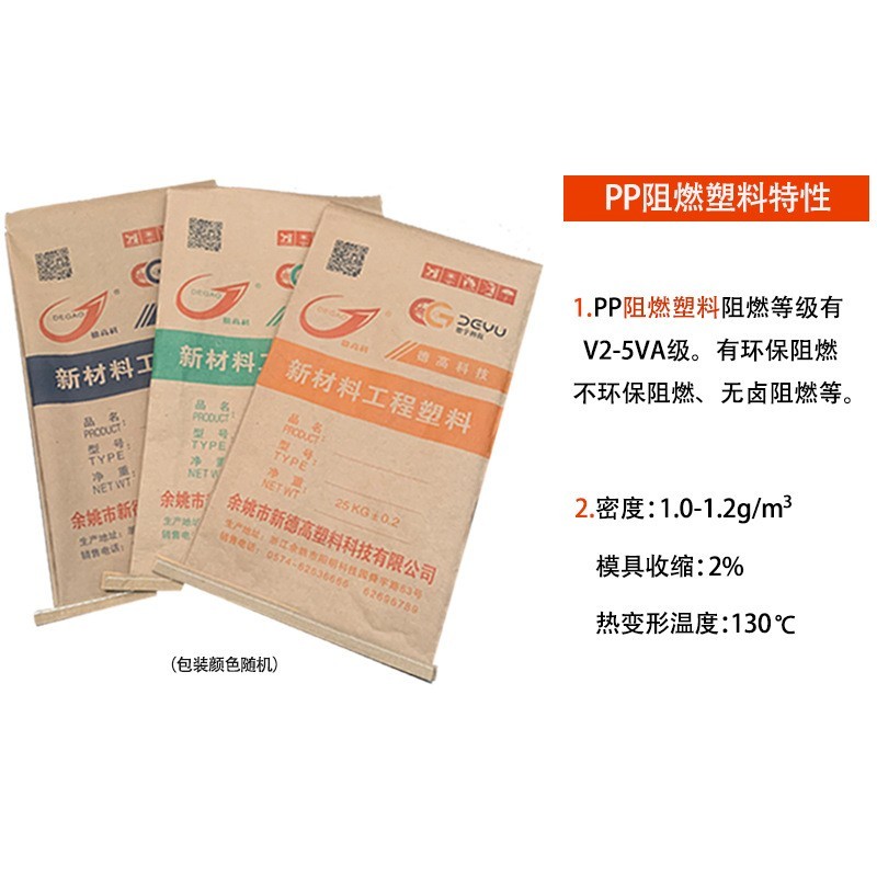 工厂定制 PP阻燃塑料V1 V0 5VA级 电器外壳风扇罩原料 PP改性塑料图5