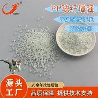 工厂定制PP加玻纤GF25不浮纤 高刚性高强度低收缩 增强PP改性塑料
