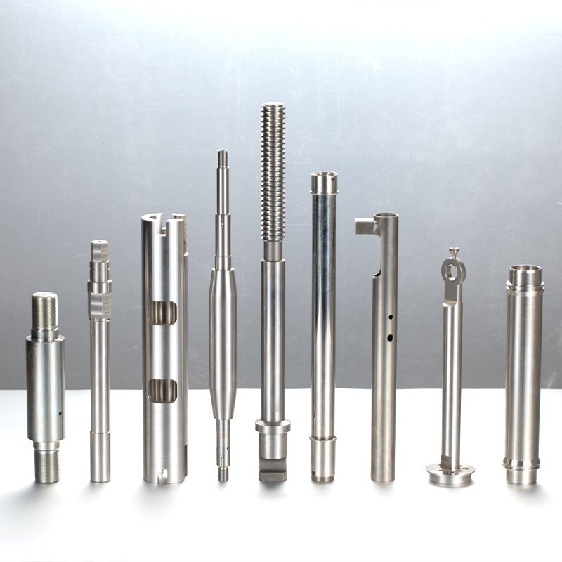 cnc加工铝件铝合金铜件不锈钢偏心轴非标五轴数控车床走心机加工图5