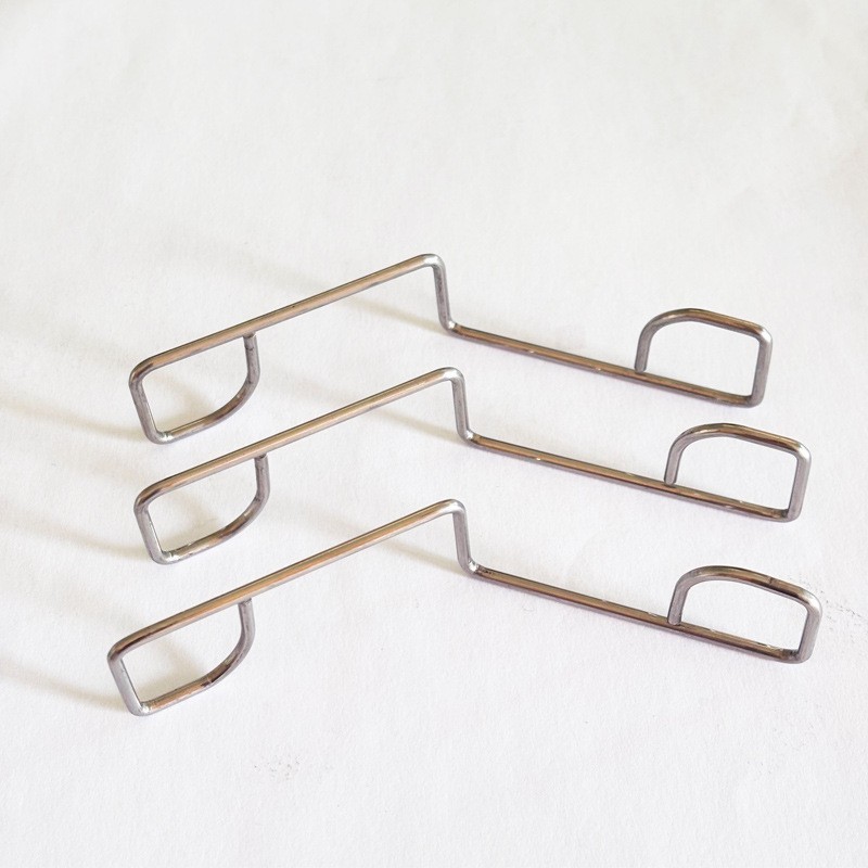 定制加工防护栏栅面板紧固夹 304钢丝卡扣 花园围栏防风防震扣子图3