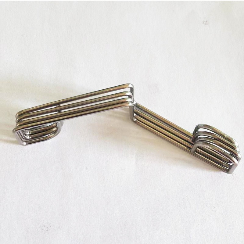 定制加工防护栏栅面板紧固夹 304钢丝卡扣 花园围栏防风防震扣子图2