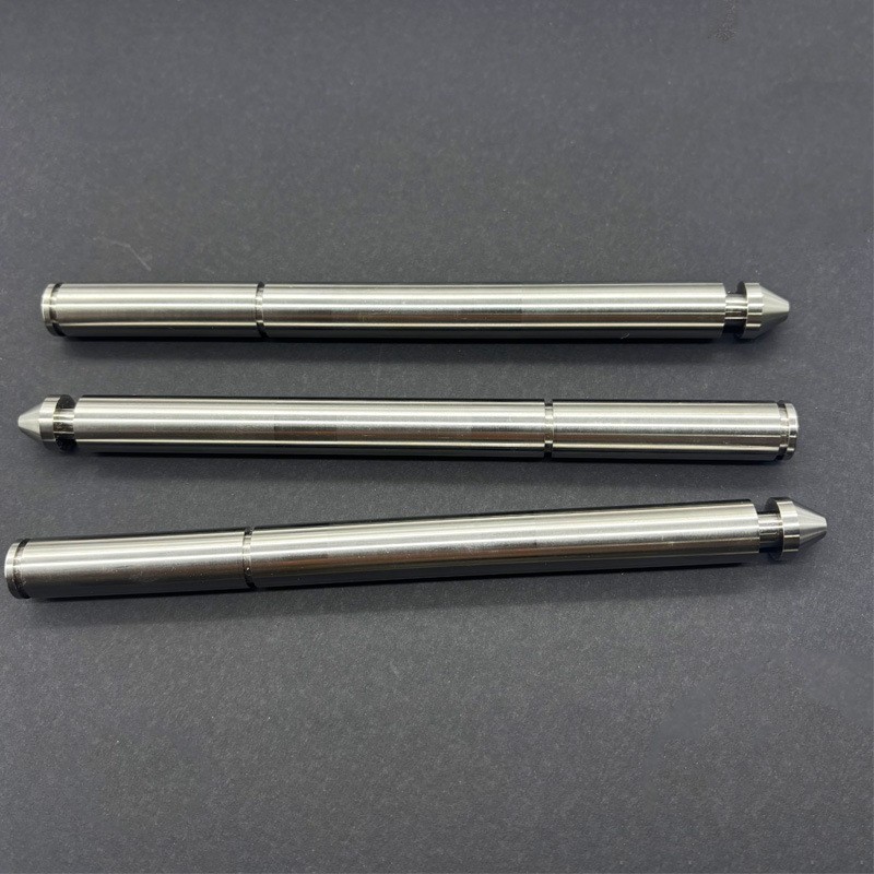 五金圆柱销定制 CNC数控车床加工 不锈钢304齿轮轴 新能源车轴图3