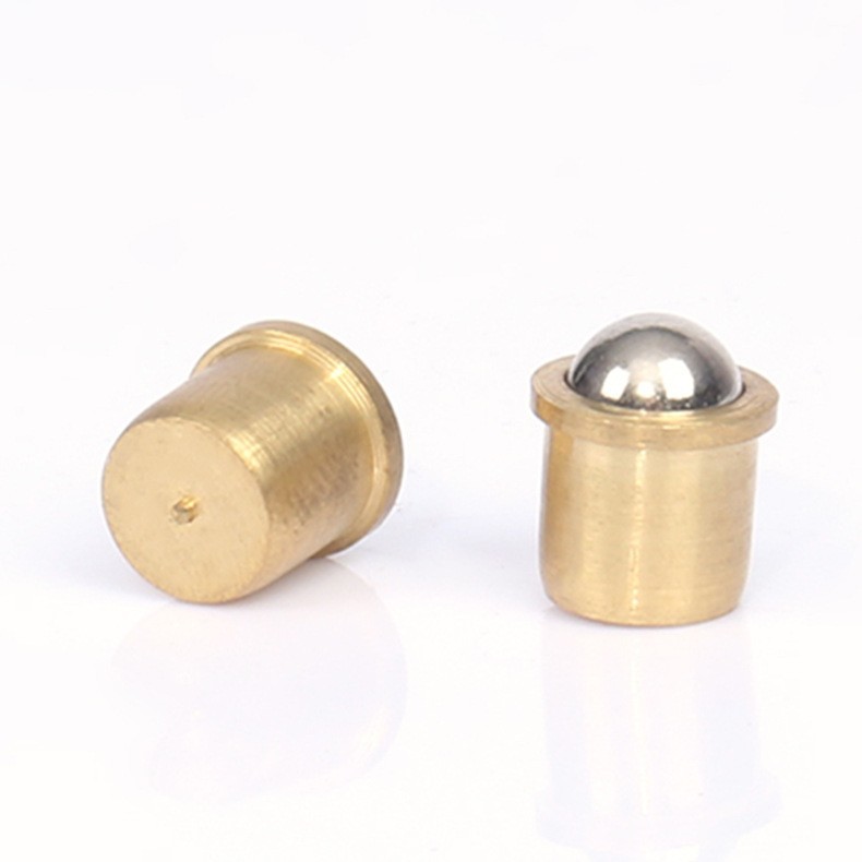 定位珠弹珠滚珠10.5*12.5弹簧压入式台阶弹簧定位珠碰珠球头柱塞图2