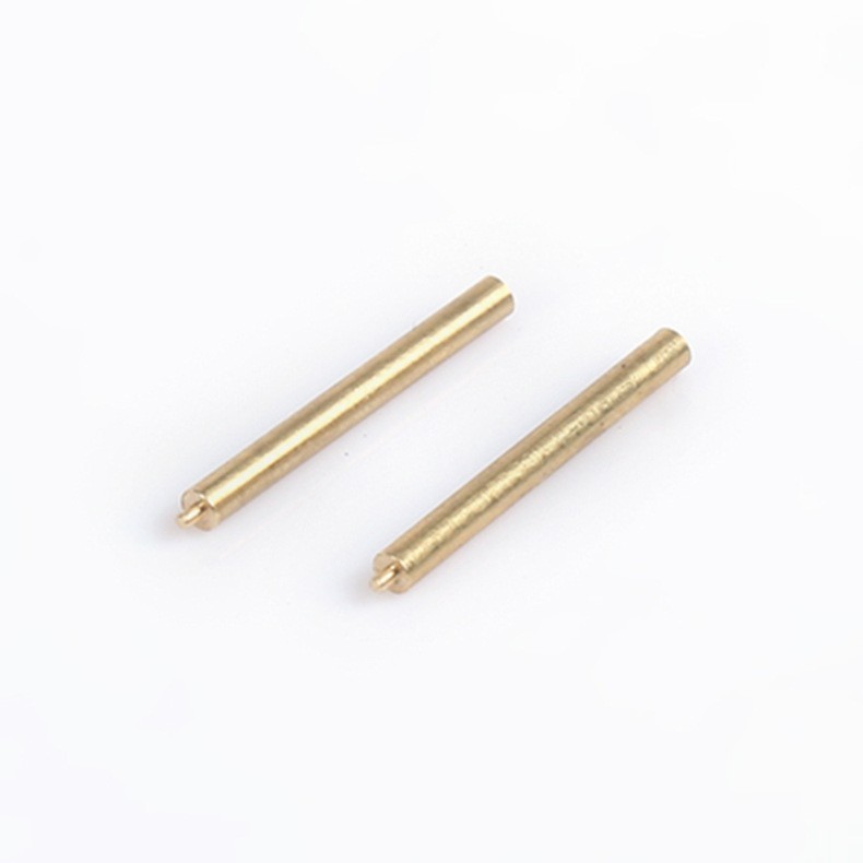 铜针 导电铜针照明铜针8*60 非标五金铜针镀镍导电铜针 本色铜针图4