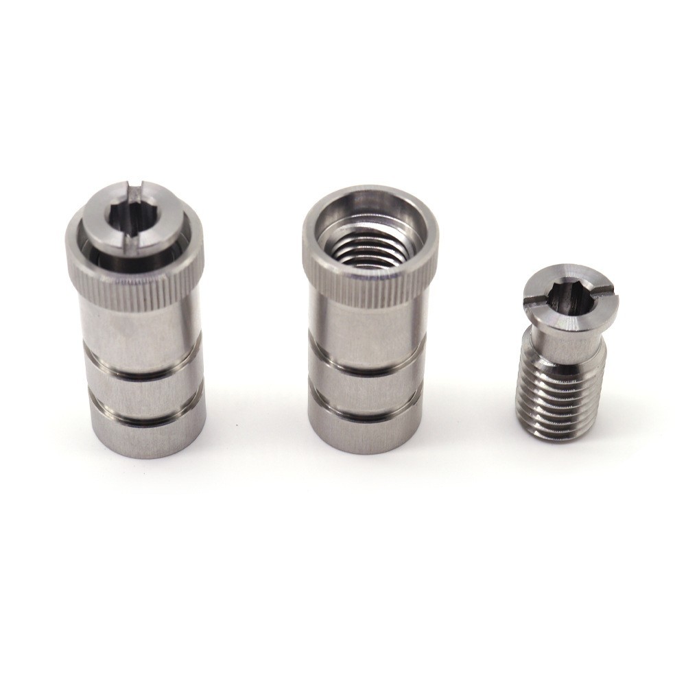 定制CNC不锈钢螺栓组装零配件来图来样制作图2