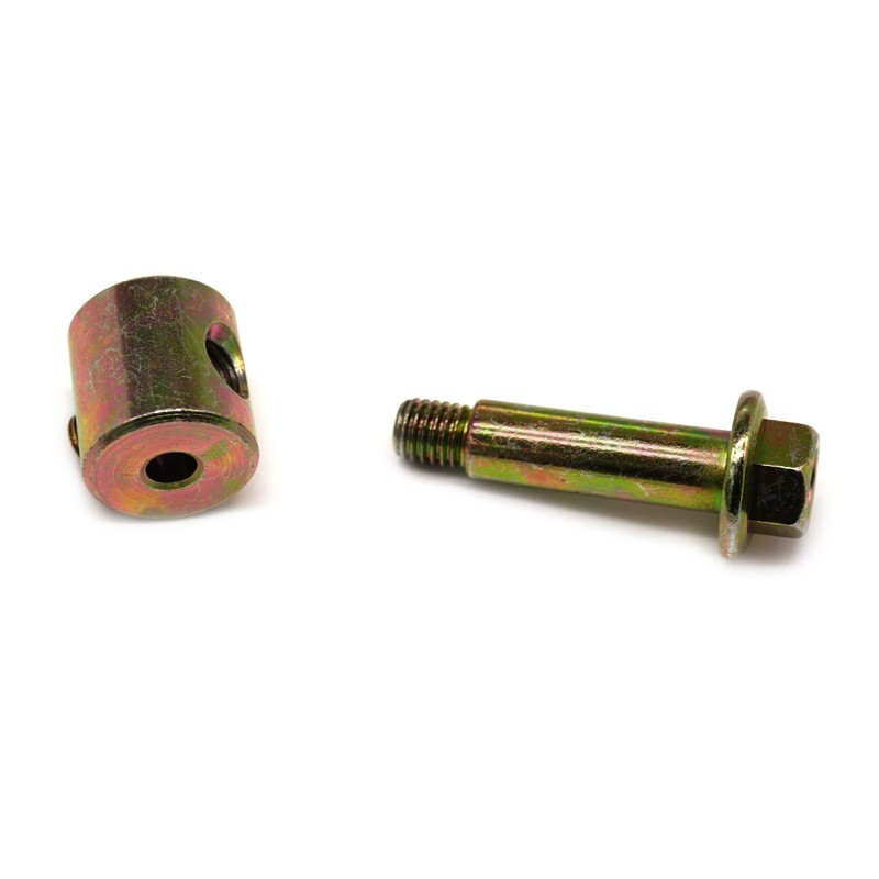 工厂定制二合一组合件橱柜连接件衣柜组装件CNC加工零配件图2