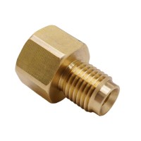 定制内外丝直接接头变径汽摩配件内外牙对接水管铜接头